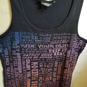 Harley Davidson woman's tank top